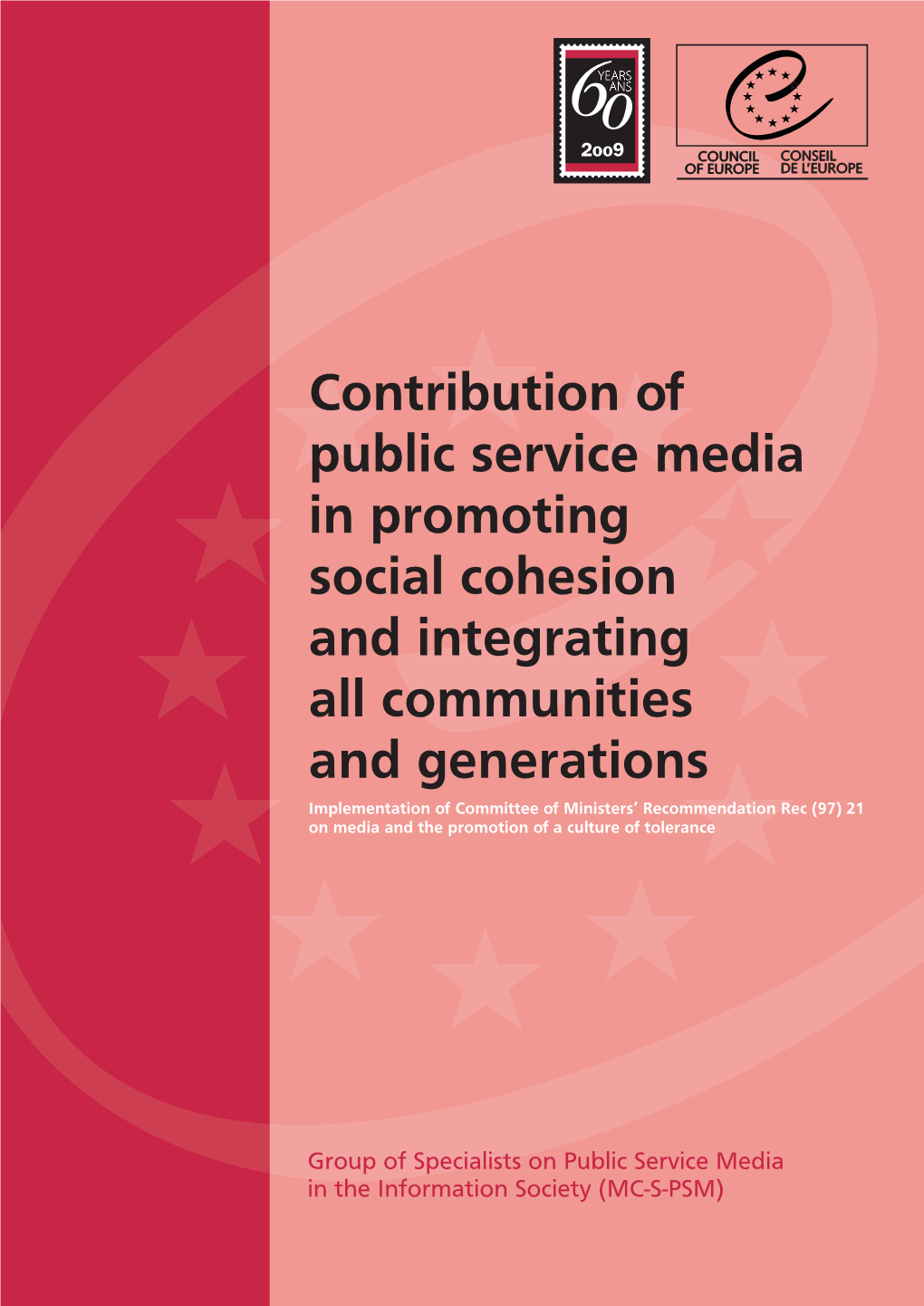 Contribution of Public Service Media in Promoting Social Cohesion