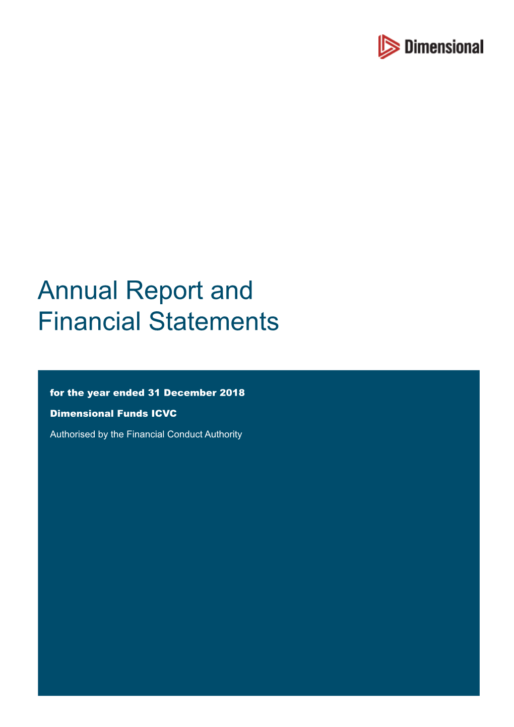 Annual Report and Financial Statements