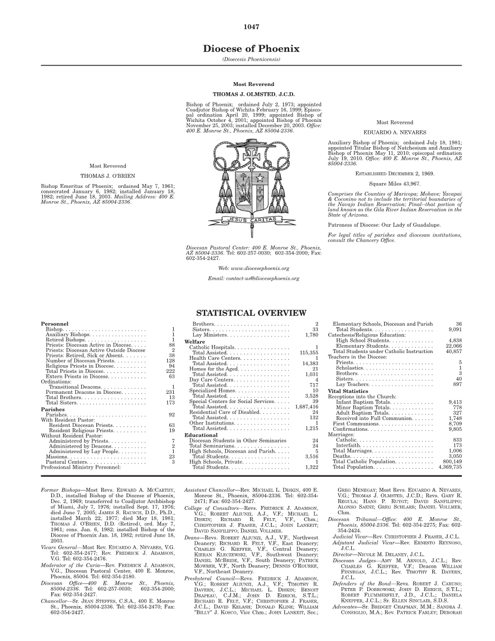 Diocese of Phoenix (Dioecesis Phoenicensis)