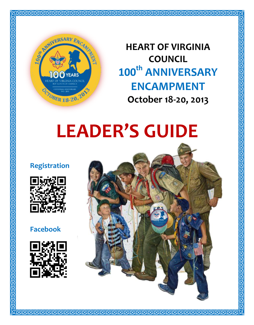 Encampment Leaders Guide Table of Contents