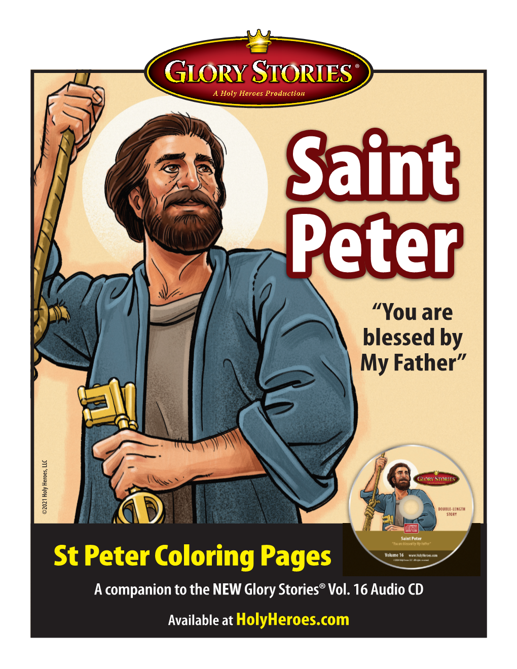 St Peter Coloring Pages a Companion to the NEW Glory Stories® Vol