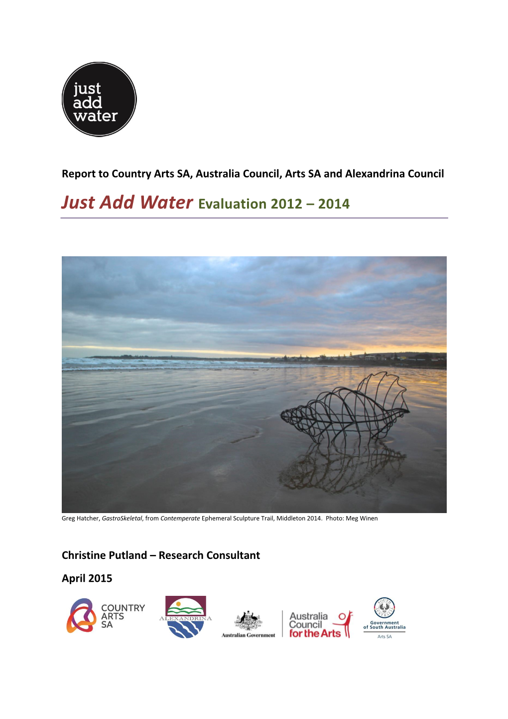 Just Add Water Evaluation 2012 – 2014