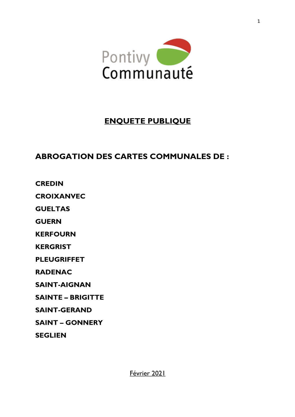 Enquete Publique Abrogation Des Cartes Communales De