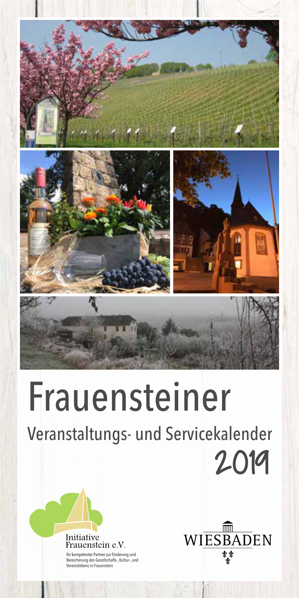 Frauensteiner Veranstaltungs- Und Servicekalender 2019