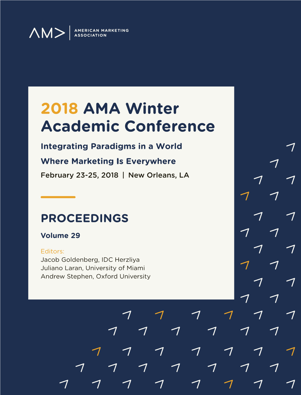 2018 AMA Winter Academic Conference