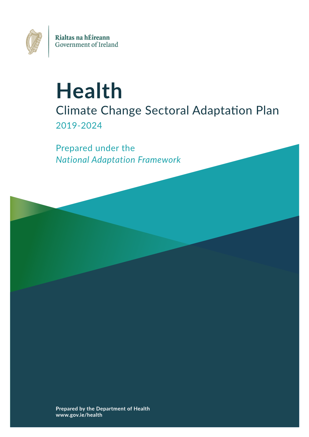 Health Climate Change Sectoral Adaptation Plan 2019-2024