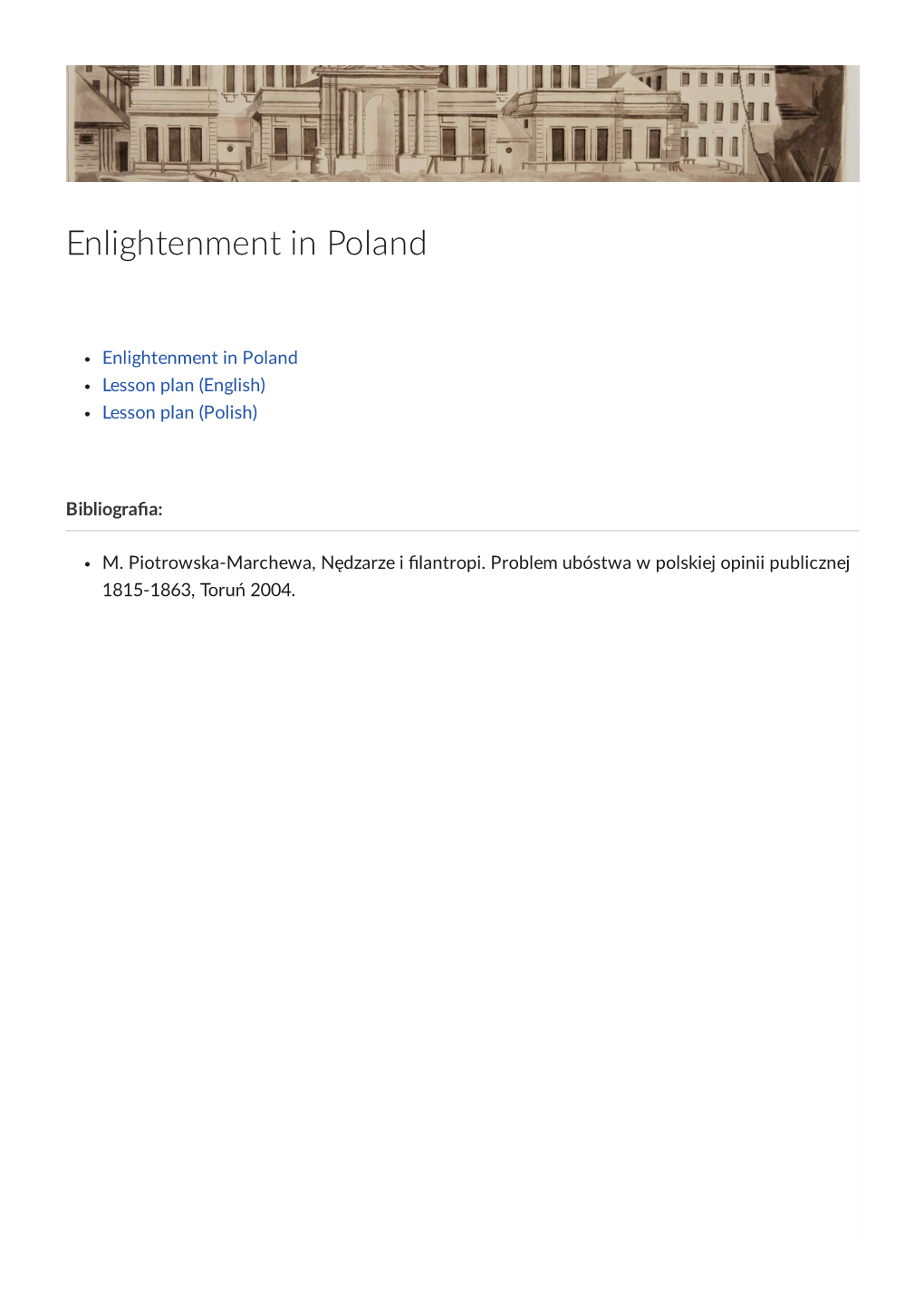 Enlightenment in Poland