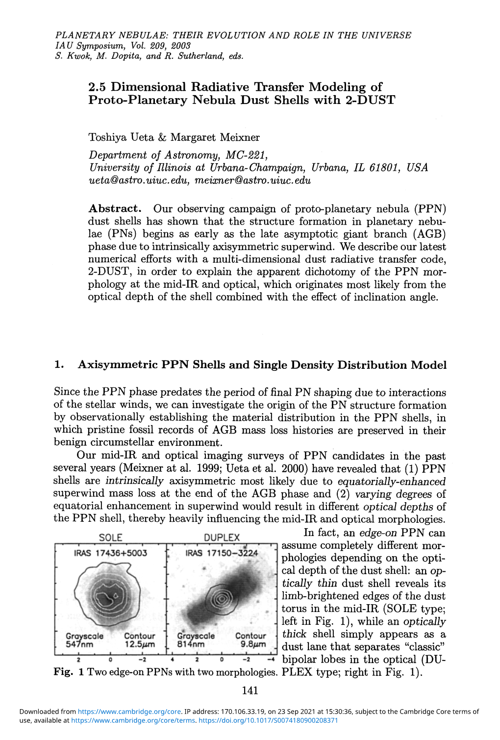 2.5 Dimensional Radiative Transfer Modeling of Proto-Planetary Nebula Dust Shells with 2-DUST