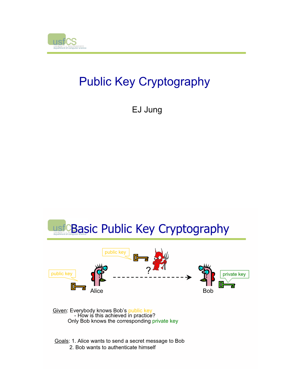 Public-Key Cryptography