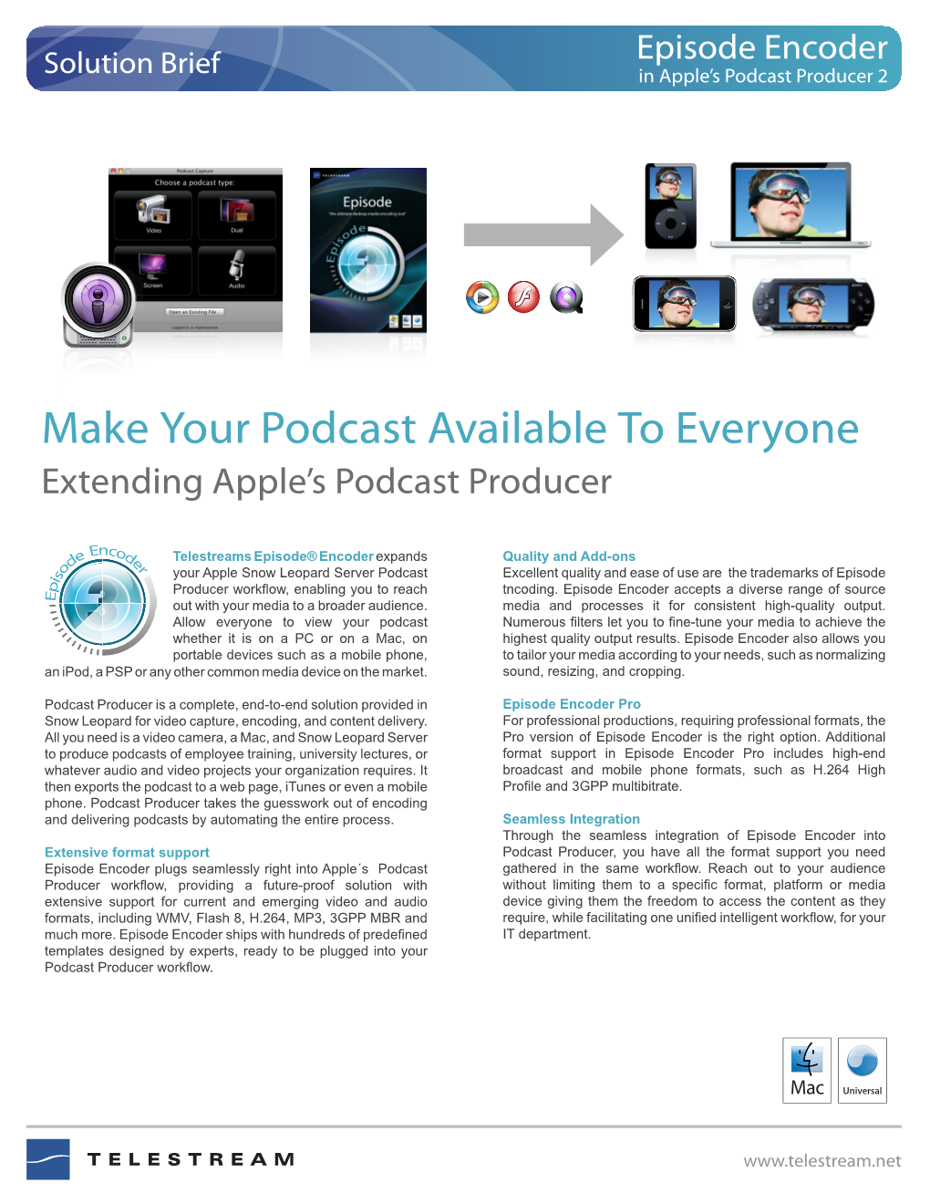 Make Your Podcast Available to Everyone Screenflow