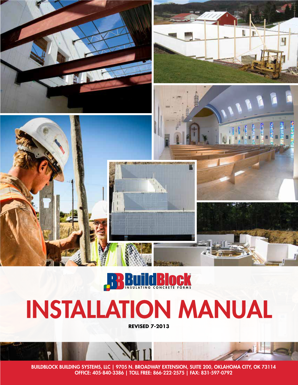 Buildblock Building Systems LLC Installation Manual