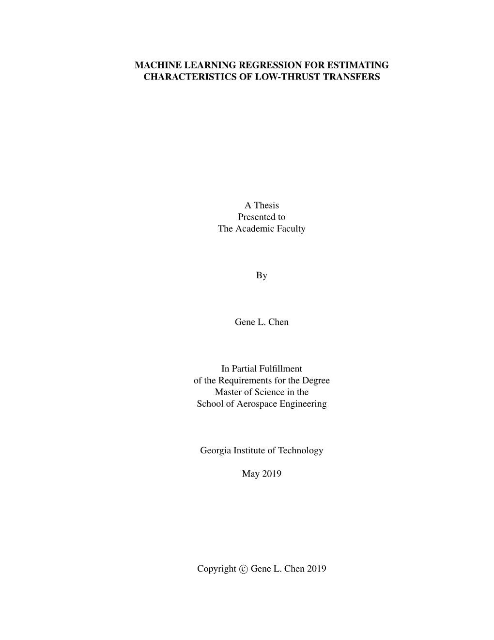 Machine Learning Regression for Estimating Characteristics of Low-Thrust Transfers