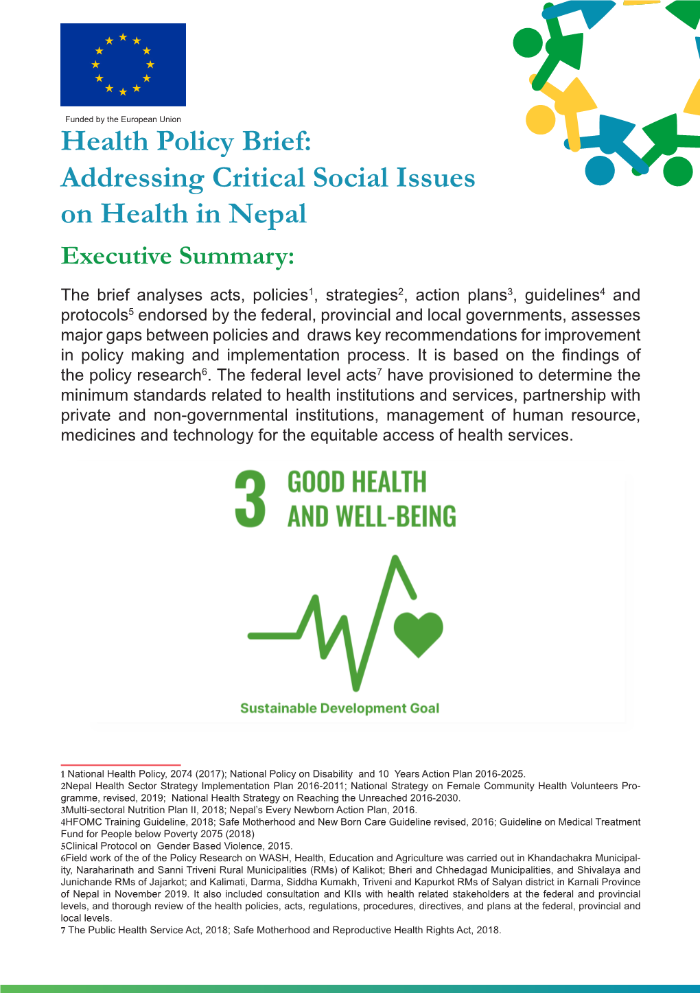 Addressing Critical Social Issues on Health in Nepal Health Policy