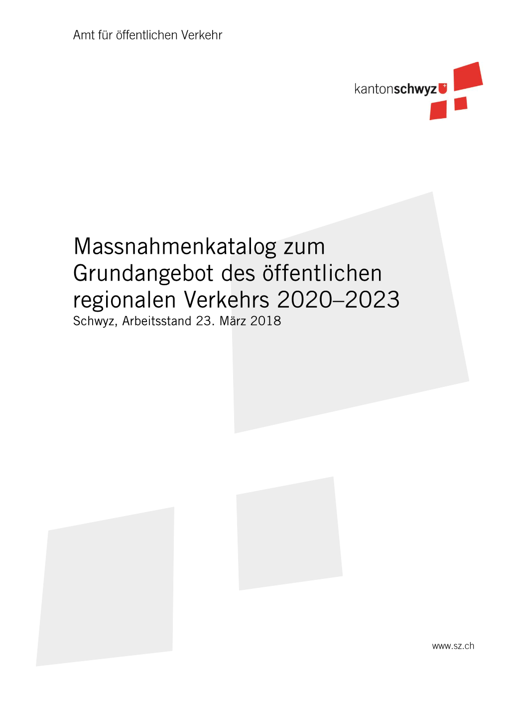 Massnahmenkatalog Zum Grundangebot 2020-2023