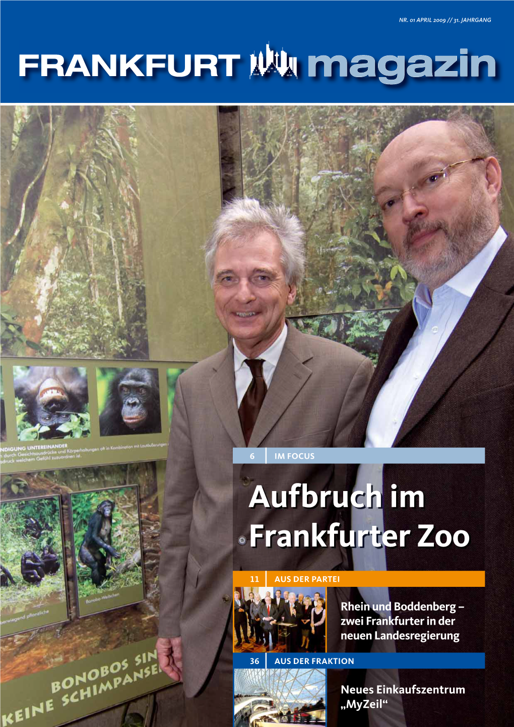 CDU Frankfurt Magazin Ausgabe 01/2009