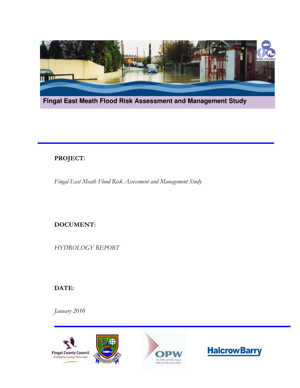 Hydrology Report Date