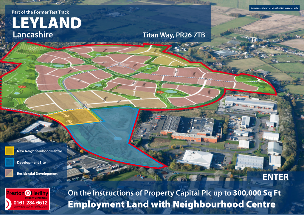 LEYLAND Lancashire Titanlocation Way, Pr26description 7TB Planning Further Information