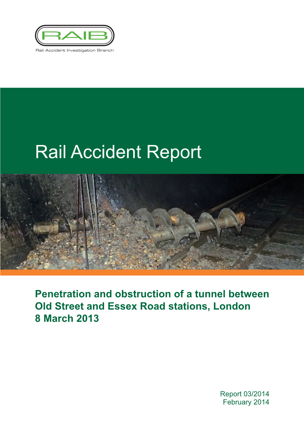 Rail Accident Report