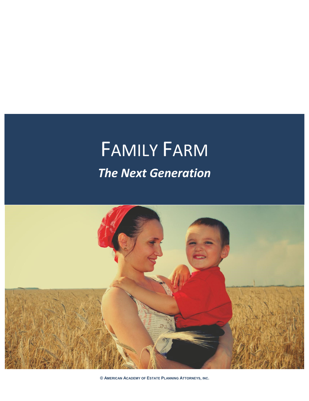 FAMILY FARM the Next Generation