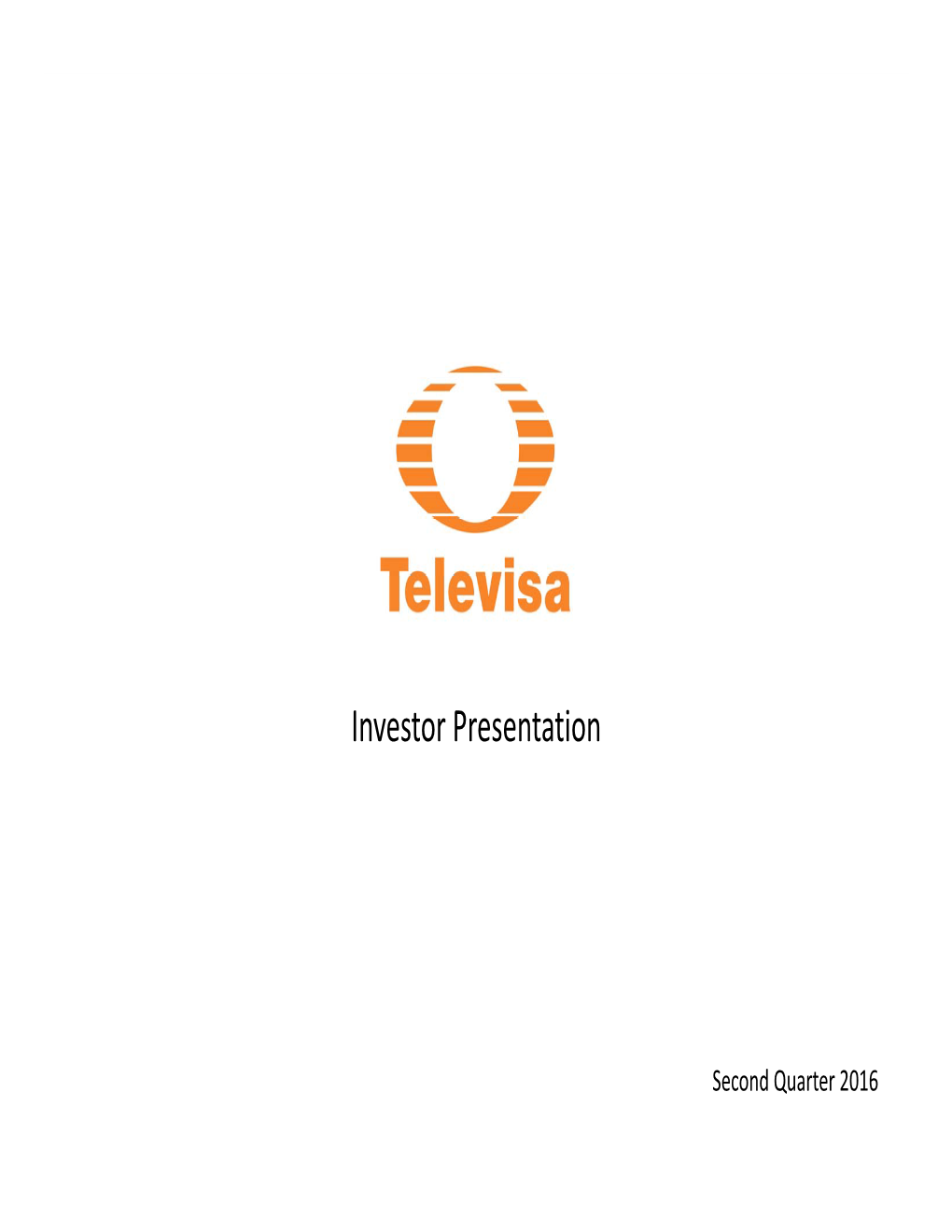 Investor Presentation