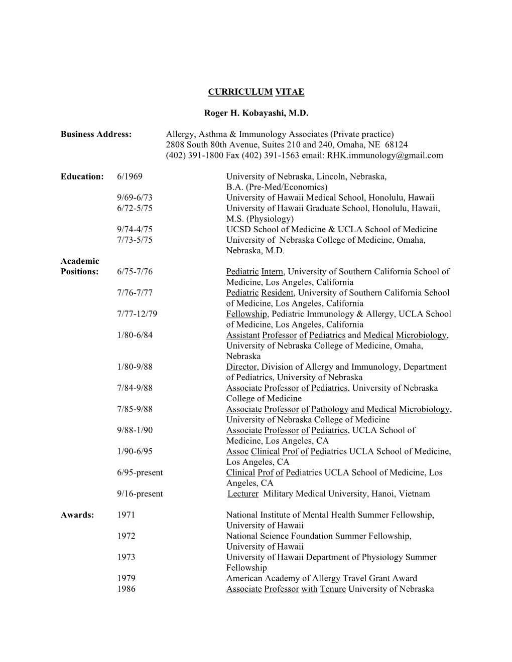 Allergy, Asthma & Immunology Associates (Private Practice) 2808