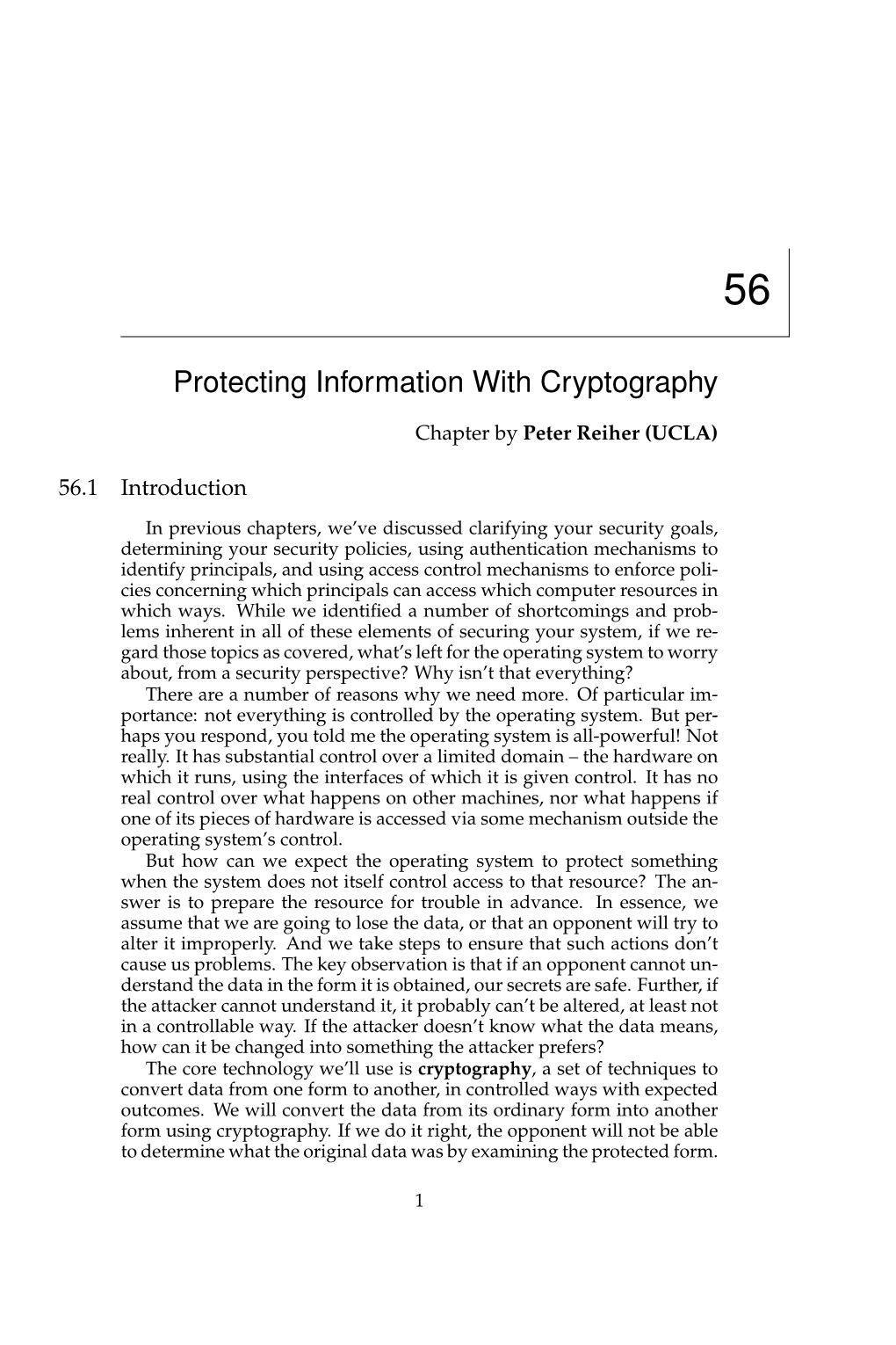 Cryptography