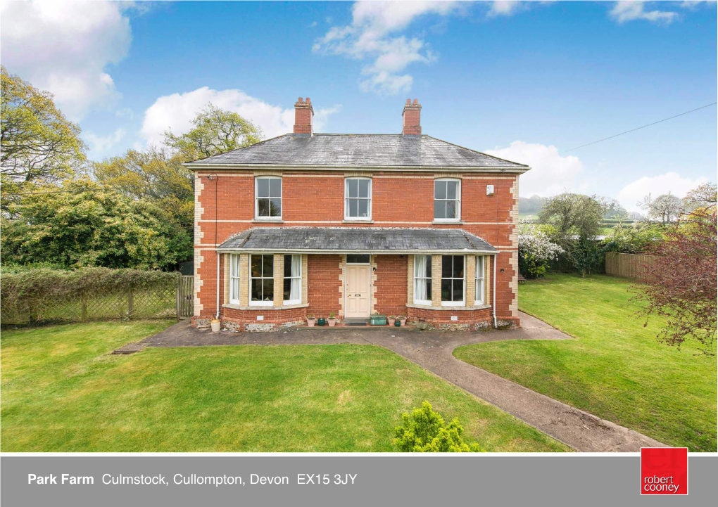 Park Farm Culmstock, Cullompton, Devon EX15 3JY