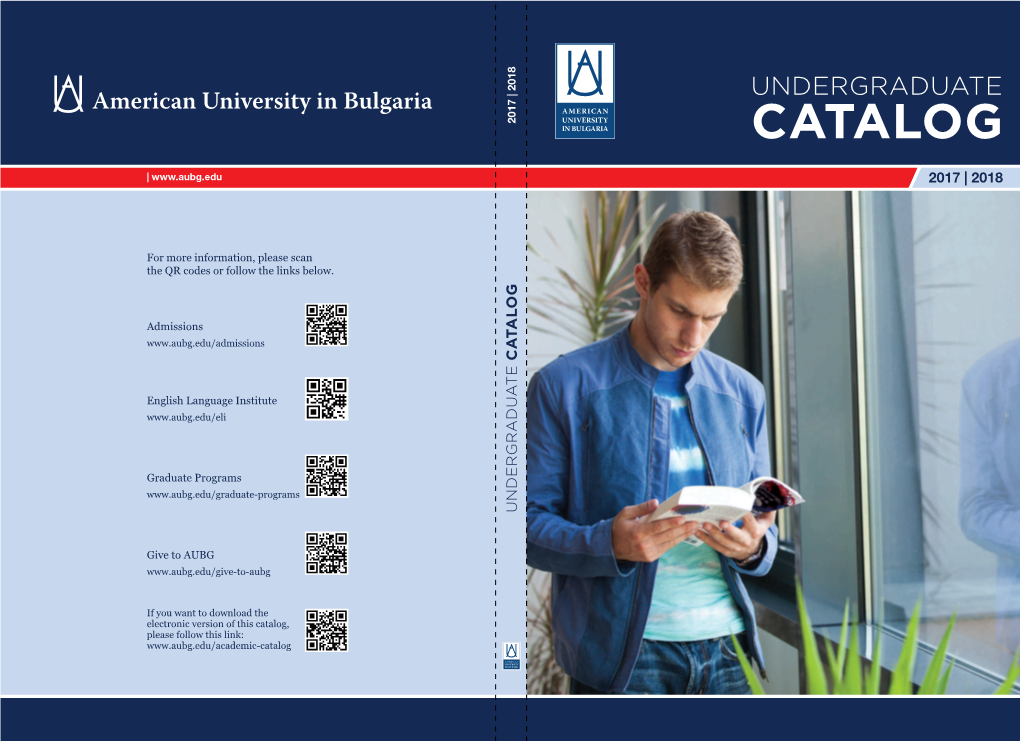 Academic Catalog 2017-2018