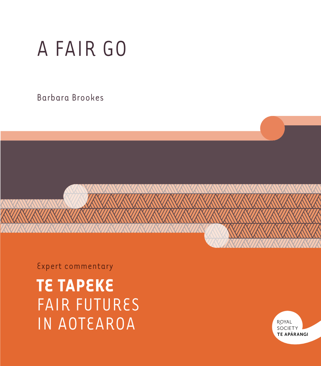 A Fair Go by Barbara Brookes