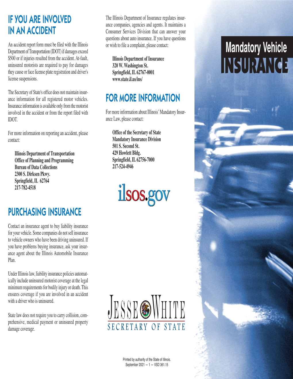 Illinois Mandatory Insurance Brochure