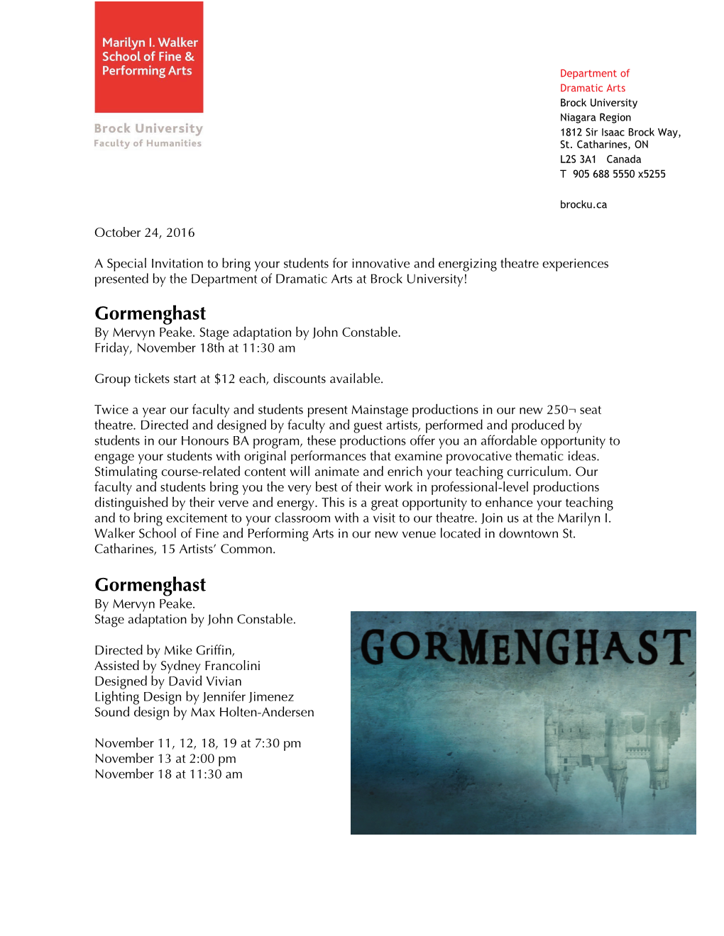 Gormenghast Gormenghast