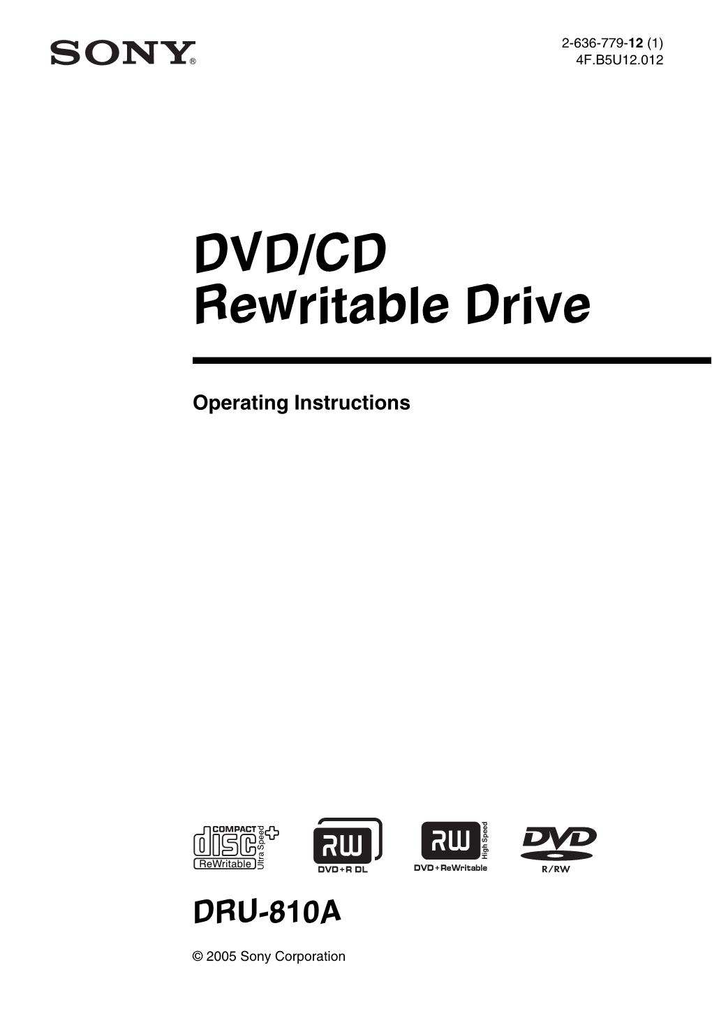 DVD/CD Rewritable Drive