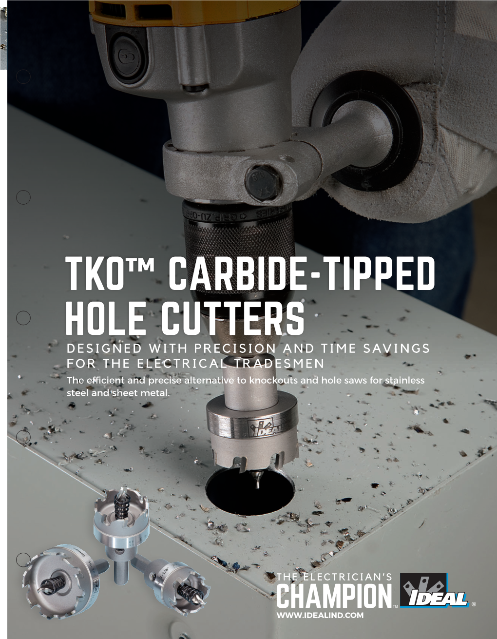 Tko™ Carbide-Tipped Hole Cutters