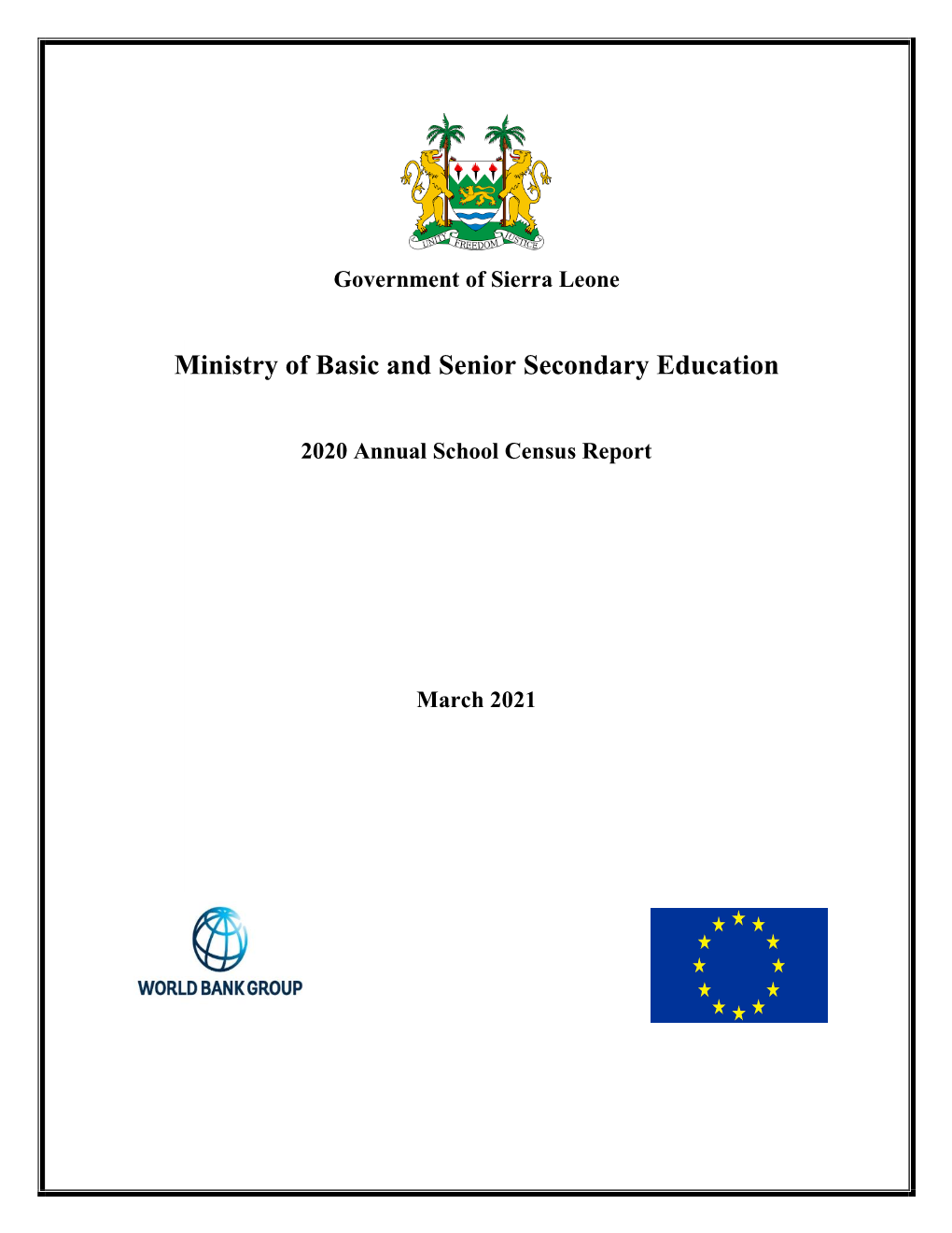 Annual School Census-2020-Report
