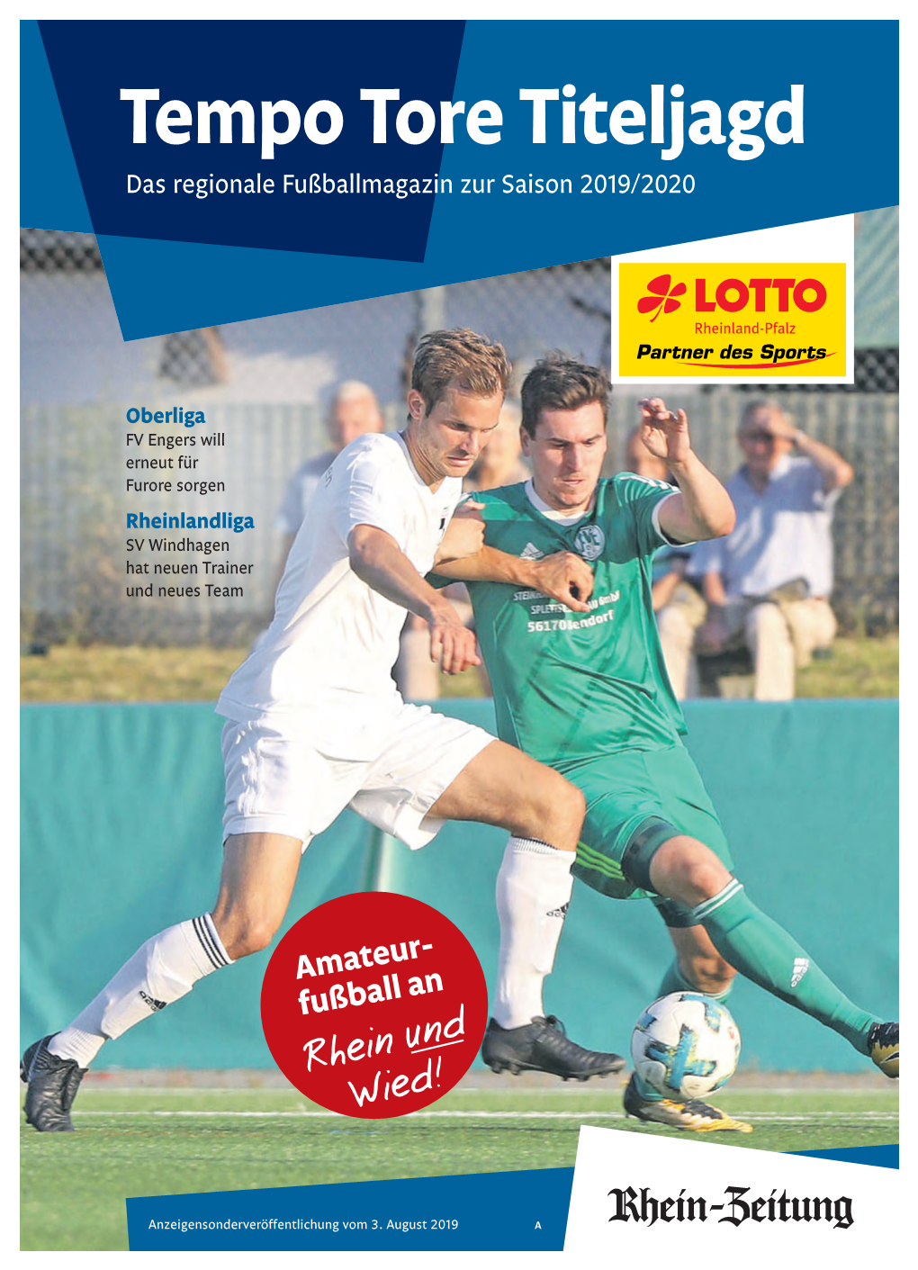 Tempo Tore Titeljagd Das Regionale Fußballmagazin Zur Saison 2019/2020