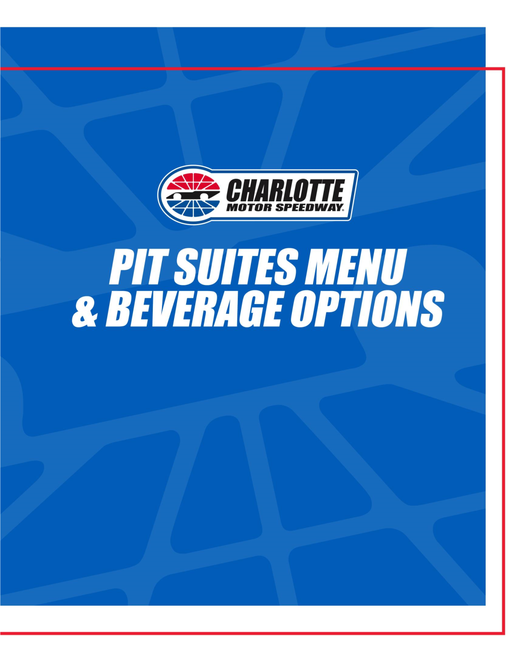 Pit Suite Menu