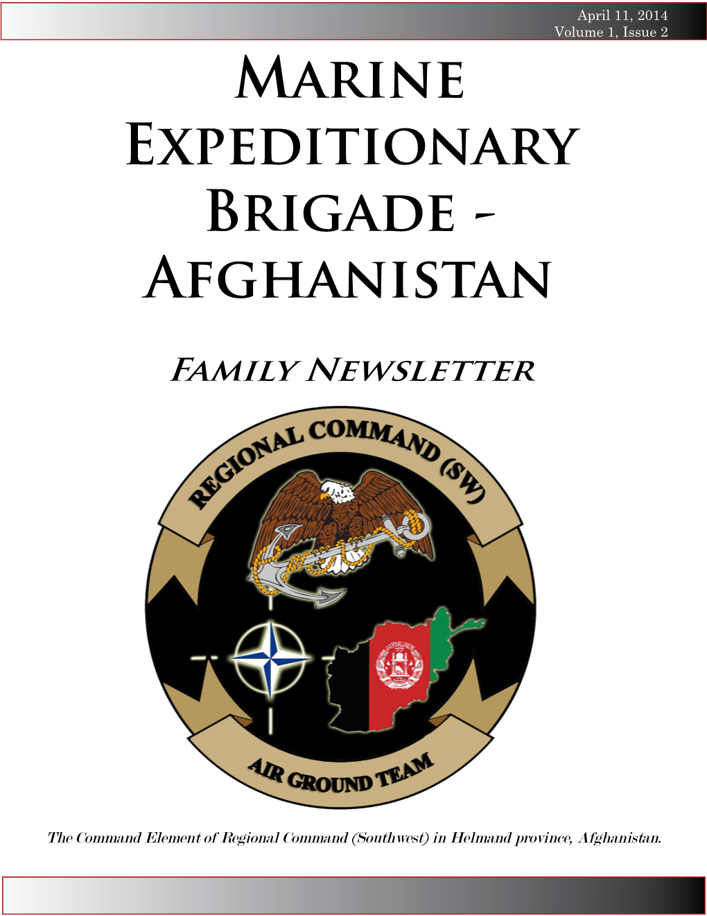 Marine Expeditionary Brigade - Afghanistan