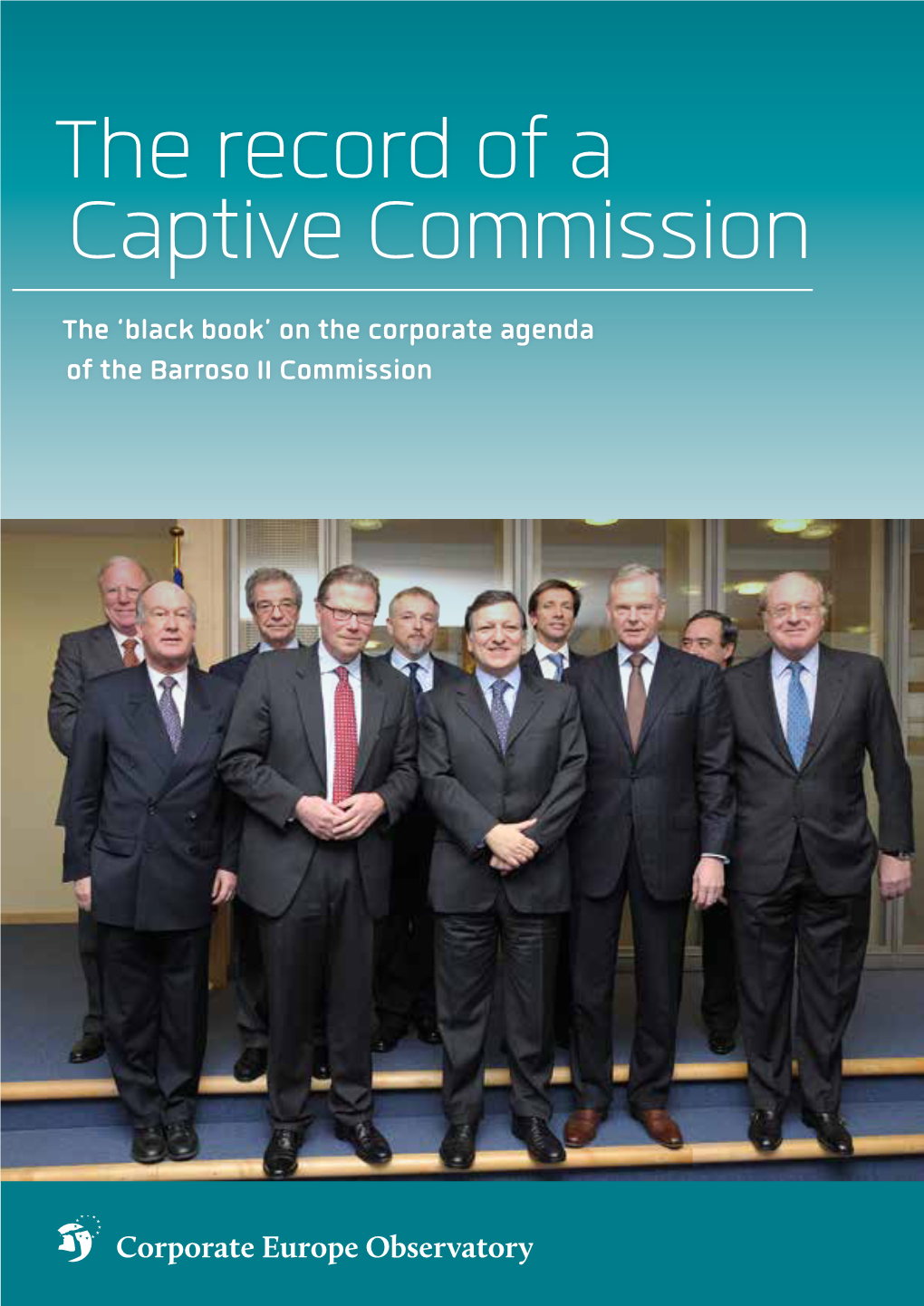 The 'Black Book' on the Corporate Agenda of the Barroso II Commission