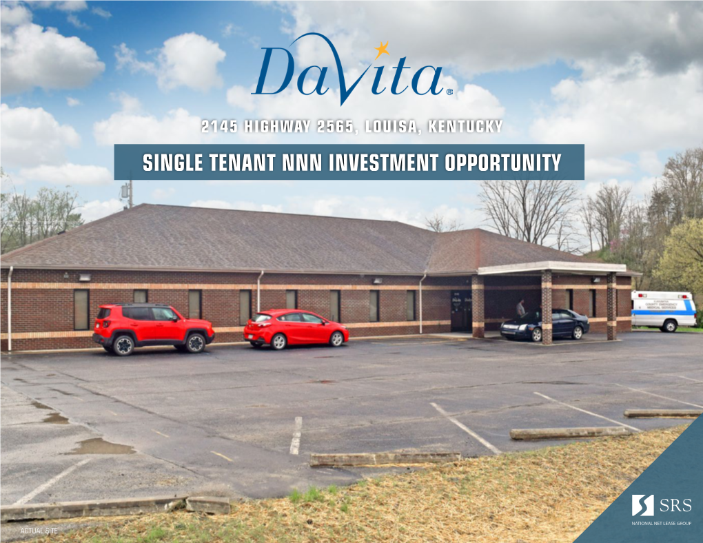 Single Tenant Nnn Investment Opportunity