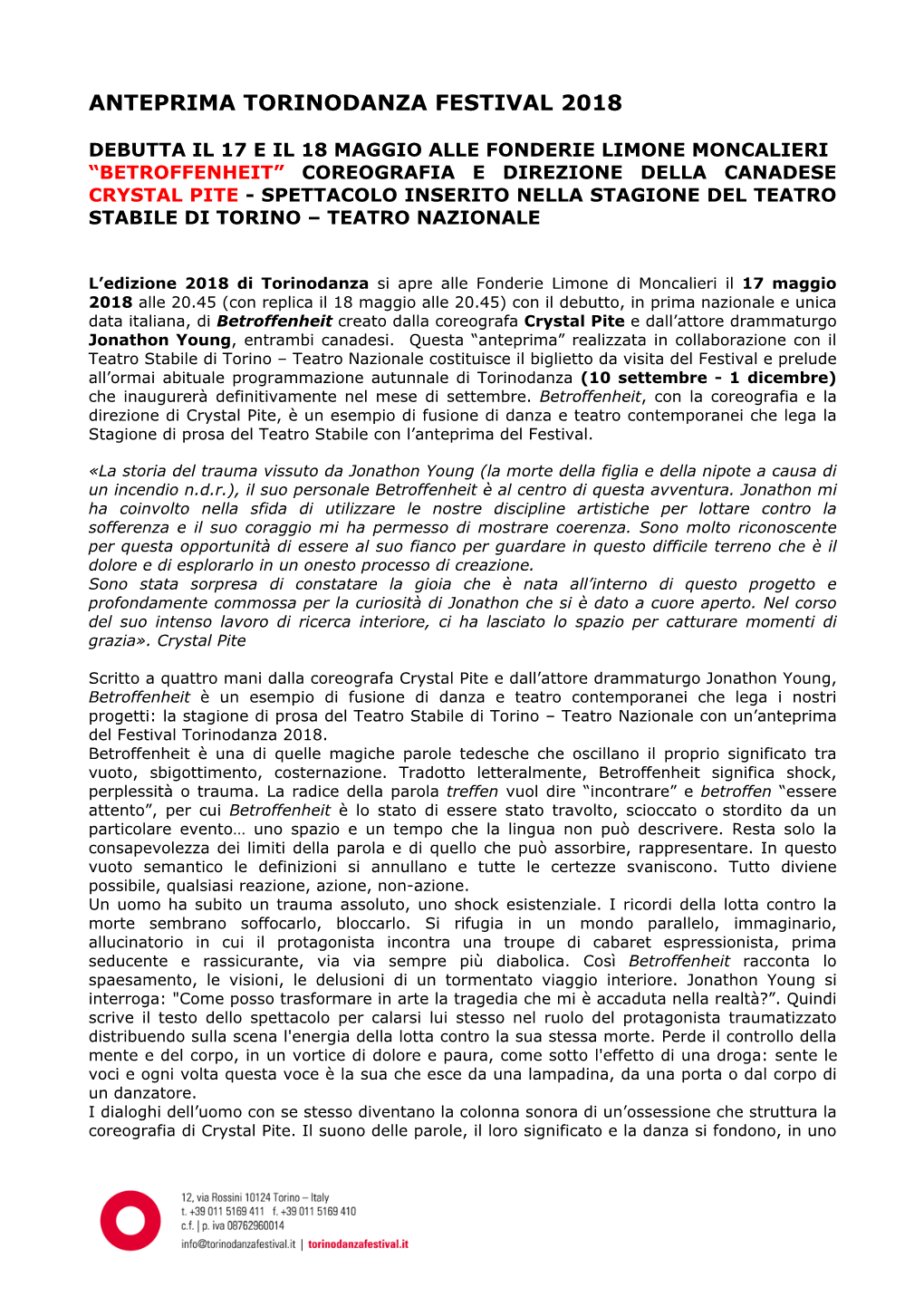 01 Comunicato Stampa Betroffenheit