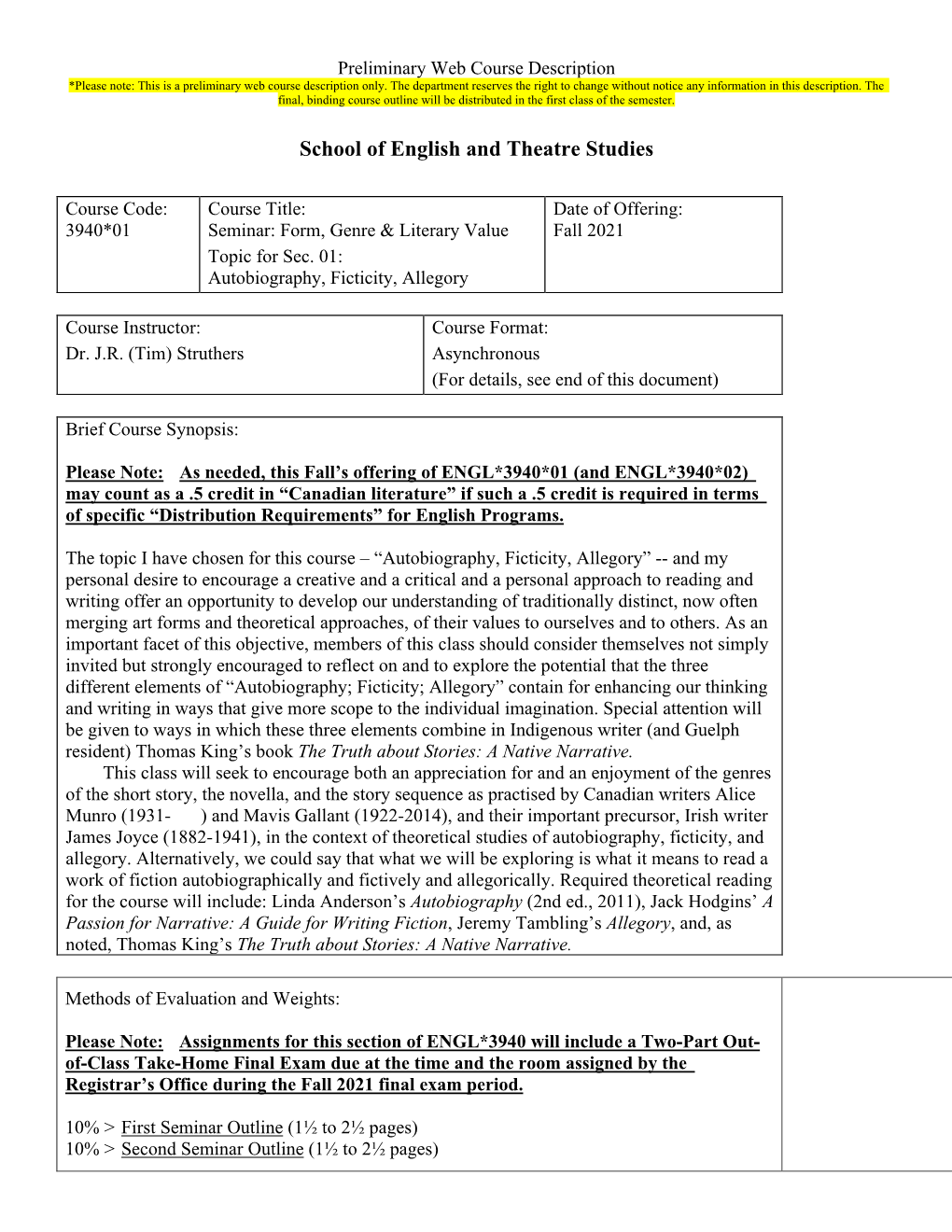 ENGL 3940-01 Struthers F21.Pdf