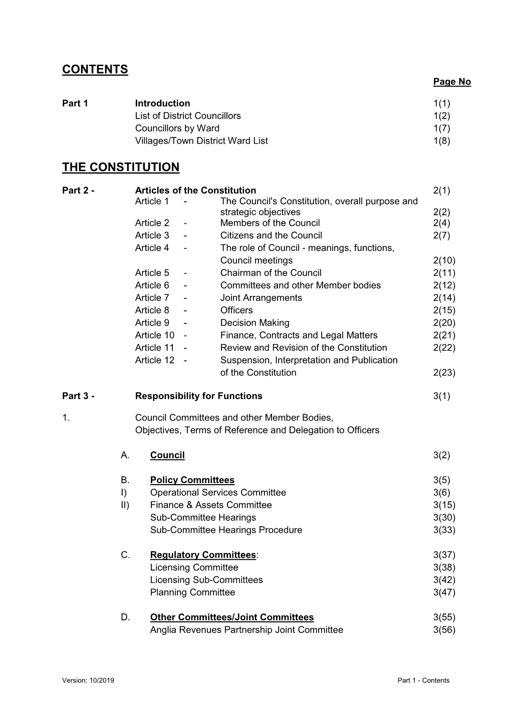 Constitution Part 1