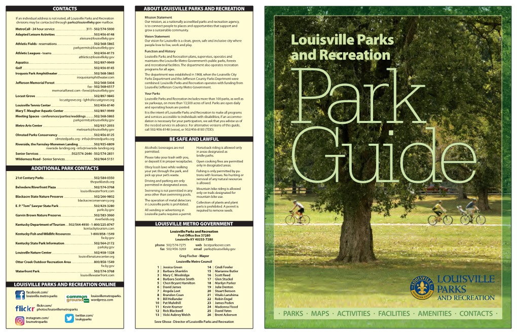 Louisville Parks and Recreation