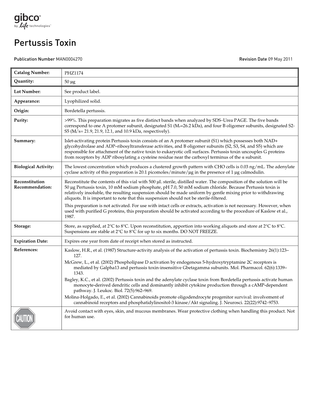 Pertussis Toxin