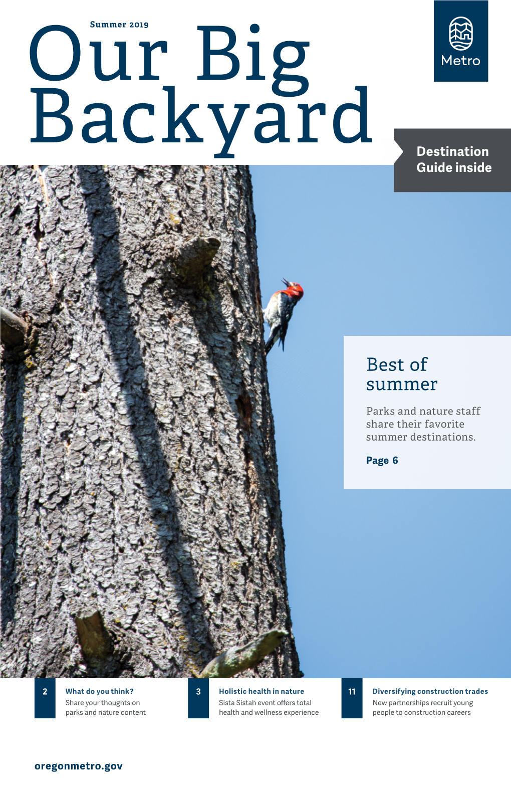 Our Big Backyard: Summer 2019 Jun 2019 PDF Open