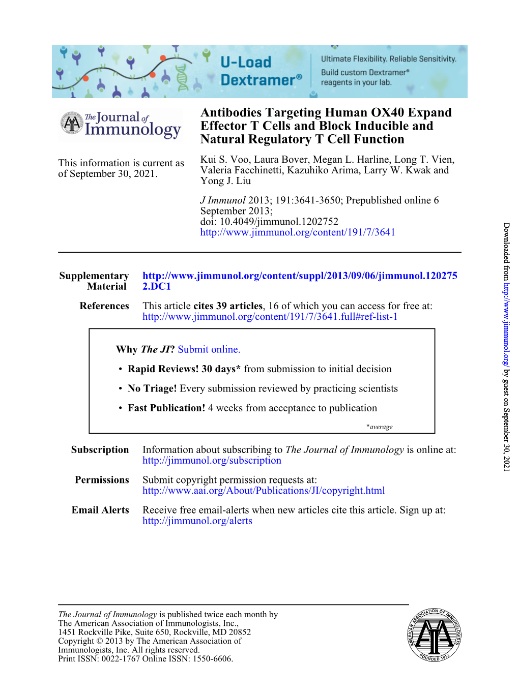 Natural Regulatory T Cell Function Effector T Cells and Block Inducible