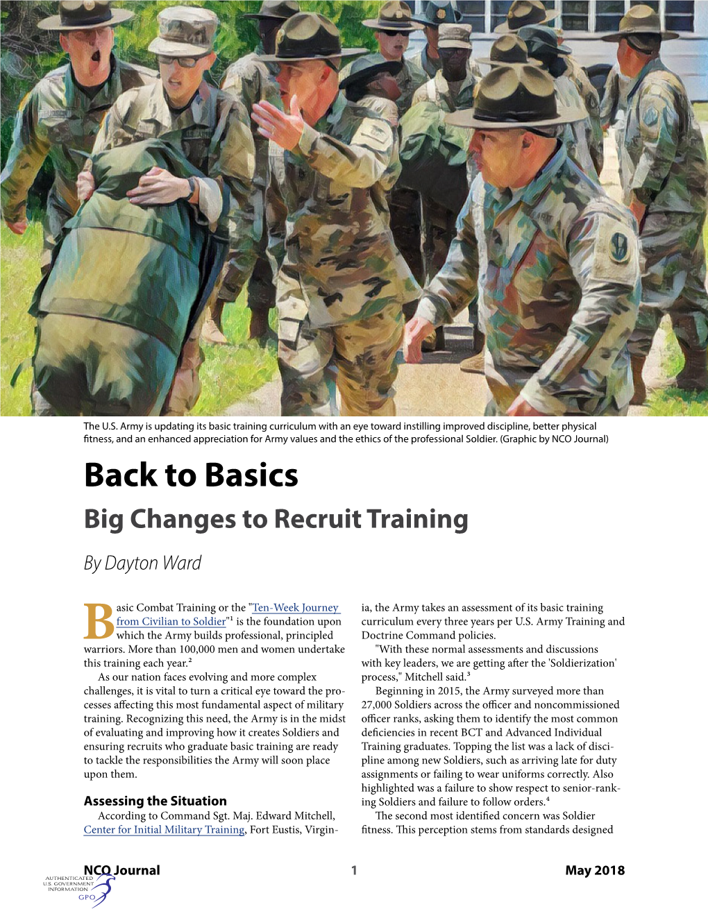 Big Changes to Recruit Training by Dayton Ward