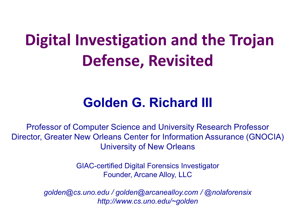Digital Investigation and Trojan Defense.Pdf