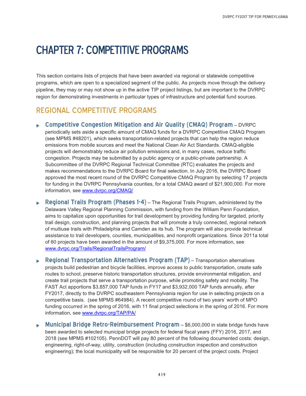 Competitive Programs