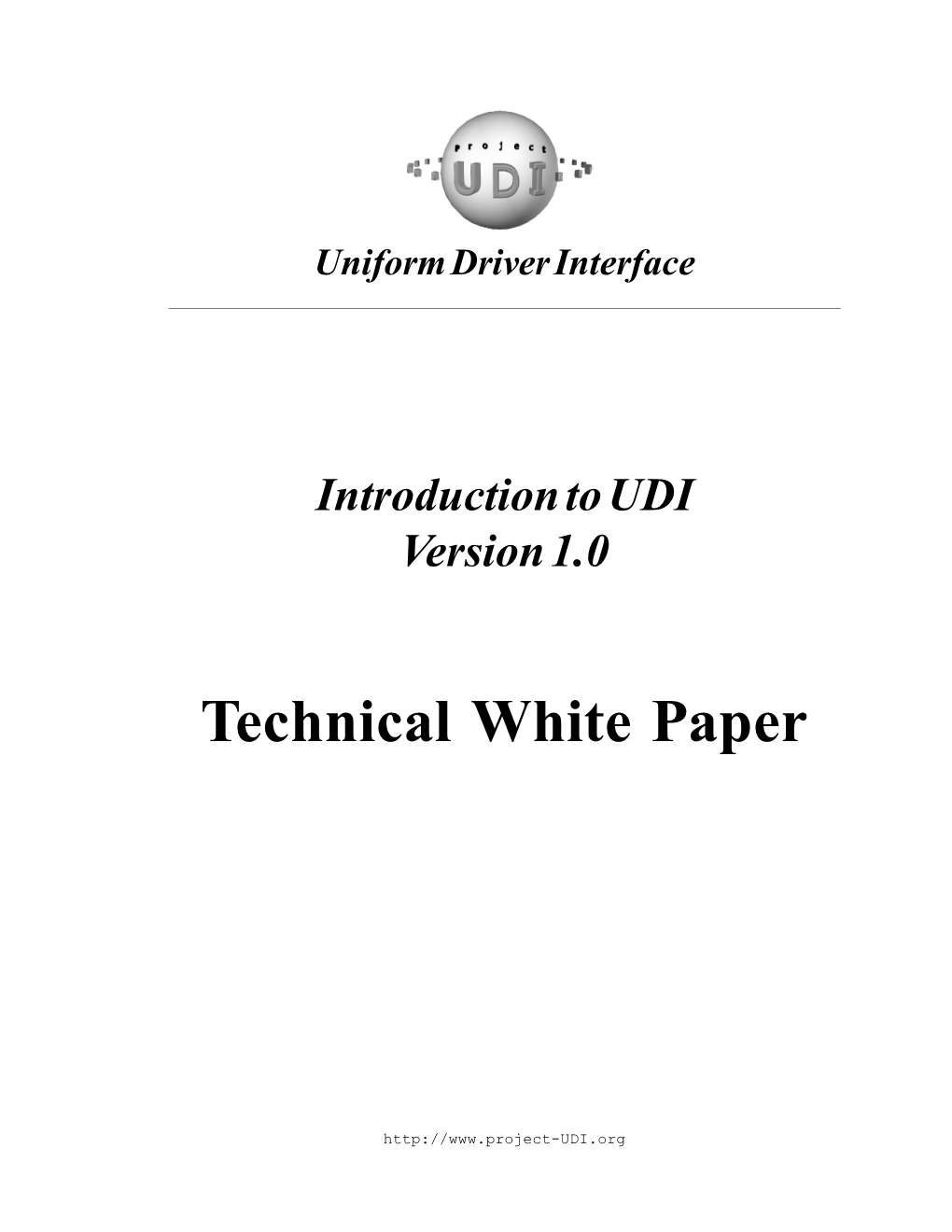 Technical White Paper